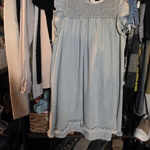 Umgee Womens Casual Dress in Light Blue